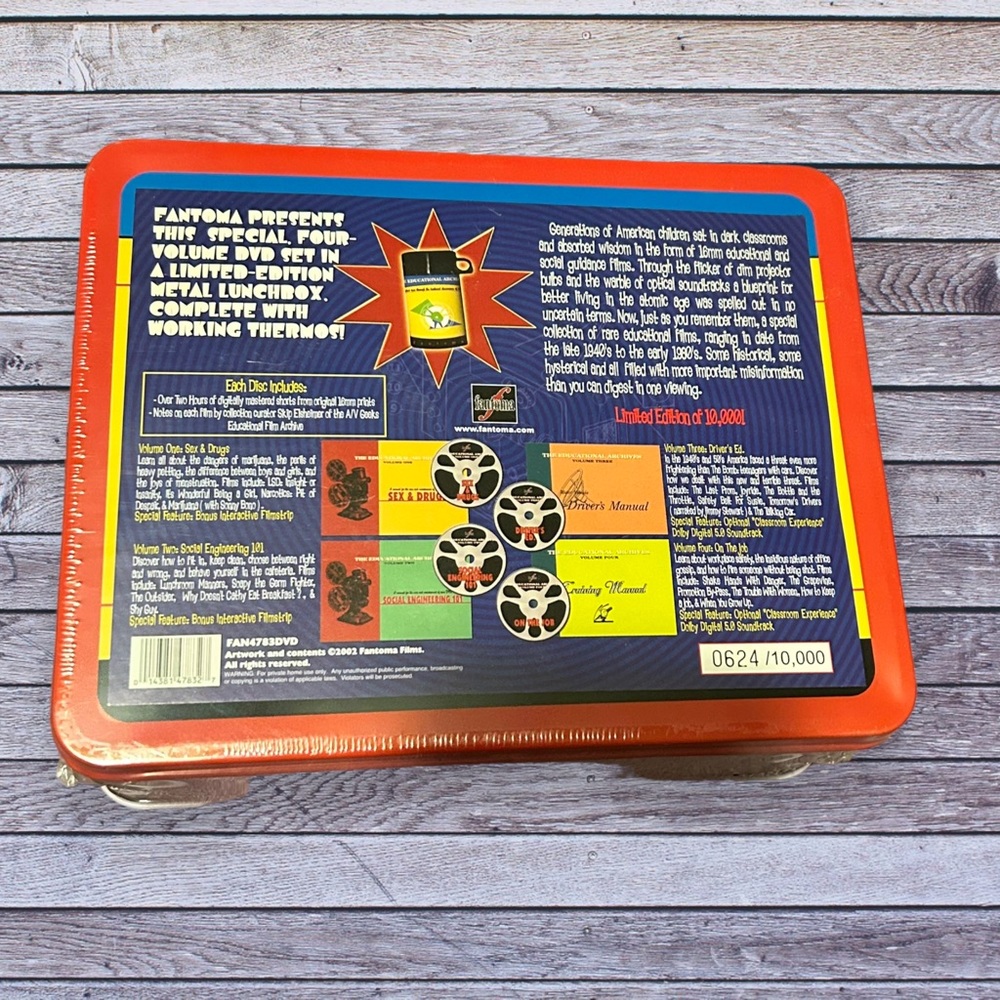 The Educational Archives 4-DVD Set Limited Edition Lunchbox Retro OOP - Picture 4 of 11